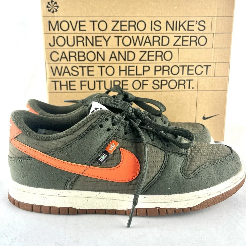 Nike Dunk Low Retro NN Toasty Sequoia (GS)‎ (2021) Size 4.5Y/ 6 Women DC9561-300